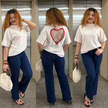 Charger l'image dans la galerie, Tee shirt coeur