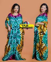 Charger l'image dans la galerie, Robe boubou tie and die