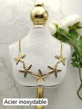 Charger l'image dans la galerie, Collier en acier inoxydable ou