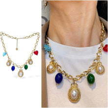 Charger l'image dans la galerie, Collier en acier inoxydable ou