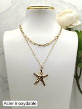 Charger l'image dans la galerie, Collier en acier inoxydable ou