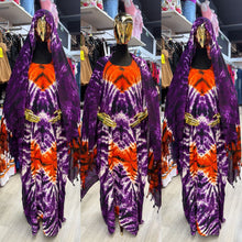 Charger l'image dans la galerie, Robe boubou tie and die
