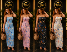 Charger l'image dans la galerie, Robe bustier fleuri
