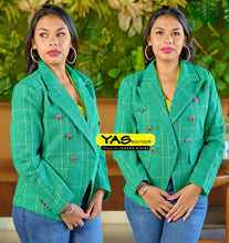 Charger l&#39;image dans la galerie, Veste à carreau
