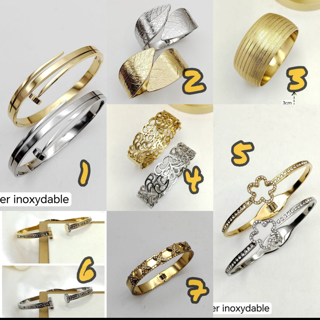 Bracelet acier inoxydable