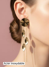 Charger l'image dans la galerie, Boucles d oreilles en acier inoxydable

