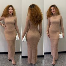 Charger l'image dans la galerie, Robe dentelle manche longue
