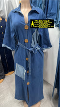 Charger l'image dans la galerie, Robe en jeans
