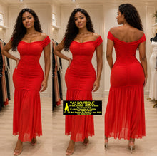 Charger l'image dans la galerie, Robe off shoulder
