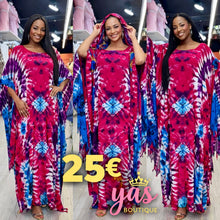 Charger l'image dans la galerie, Robe boubou avec grand châle zainah
