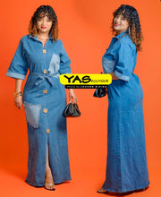 Charger l'image dans la galerie, Robe en jeans
