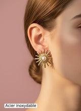 Charger l'image dans la galerie, Boucles d oreilles en acier inoxydable
