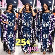 Charger l'image dans la galerie, Robe boubou avec grand châle zainah
