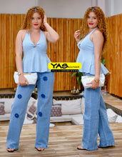 Charger l'image dans la galerie, Pantalon fleur
