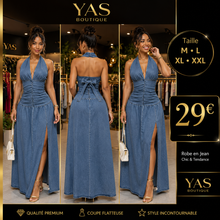 Charger l'image dans la galerie, Robe. Jeans longue
