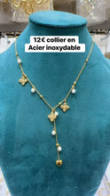 Charger l'image dans la galerie, Collier en acier inoxydable
