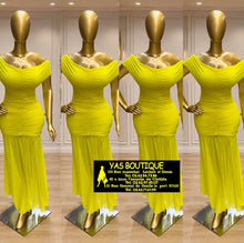 Charger l'image dans la galerie, Robe off shoulder

