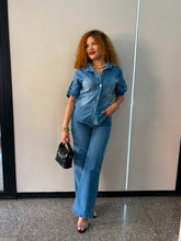 Charger l'image dans la galerie, Ensemble chemise et pantalon jeans
