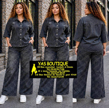 Charger l'image dans la galerie, Ensemble pantalon jeans
