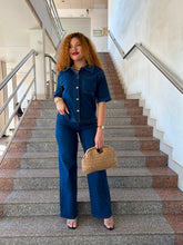 Charger l'image dans la galerie, Ensemble chemise et pantalon jeans
