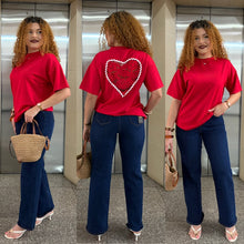 Charger l'image dans la galerie, Tee shirt coeur
