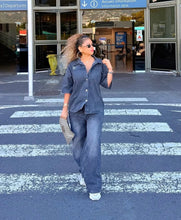 Charger l'image dans la galerie, Ensemble pantalon jeans
