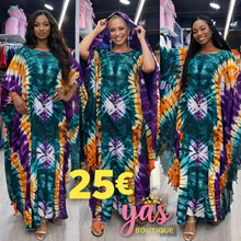 Charger l'image dans la galerie, Robe boubou avec grand châle zainah
