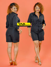 Charger l&#39;image dans la galerie, Ensemble short , ceinture offerte
