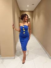 Charger l'image dans la galerie, Robe en jeans boutons
