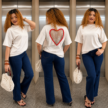 Charger l'image dans la galerie, Tee shirt coeur
