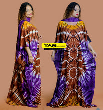 Charger l'image dans la galerie, Robe boubou tie and die
