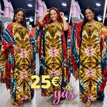Charger l'image dans la galerie, Robe boubou avec grand châle zainah
