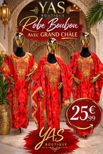 Charger l'image dans la galerie, Boubou avec fil doré
