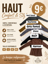 Charger l'image dans la galerie, Haut manche longue cotton
