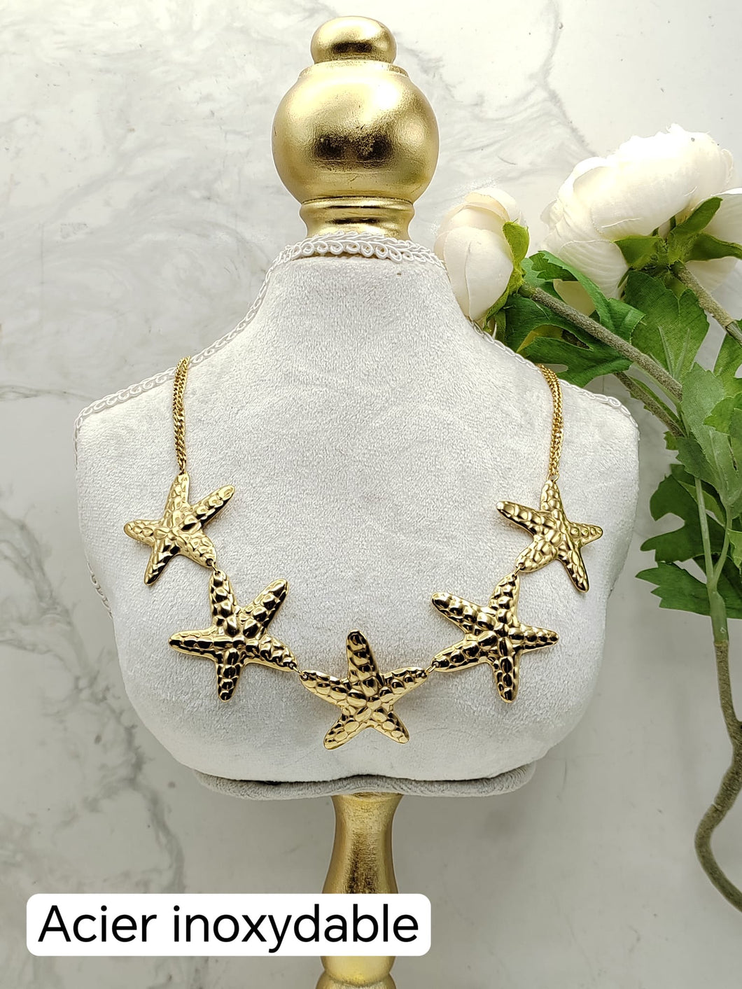 Collier en acier inoxydable ou