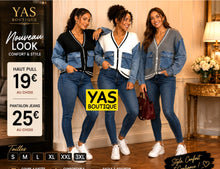 Charger l'image dans la galerie, Pull jeans
