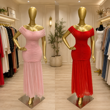 Charger l'image dans la galerie, Robe off shoulder
