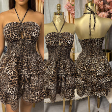 Charger l&#39;image dans la galerie, Robe courte Léopard
