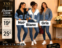 Charger l'image dans la galerie, Pull jeans
