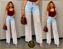Charger l'image dans la galerie, Pantalon dentelle

