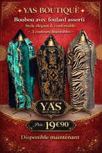 Charger l'image dans la galerie, Robe boubou avec bandeau
