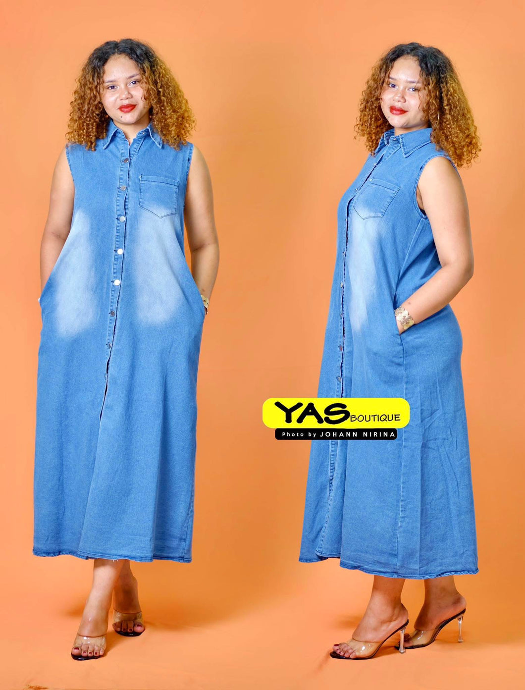 20€ robe en jeans bella