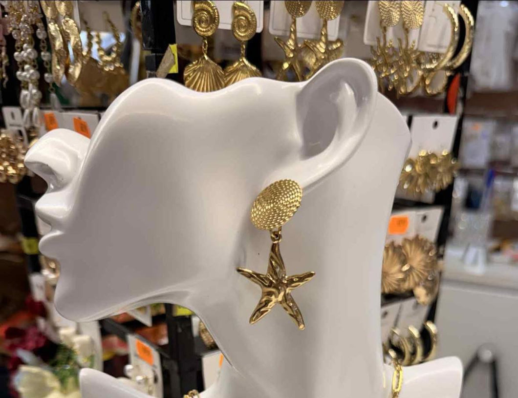 Boucle d’oreille en acier inoxydable