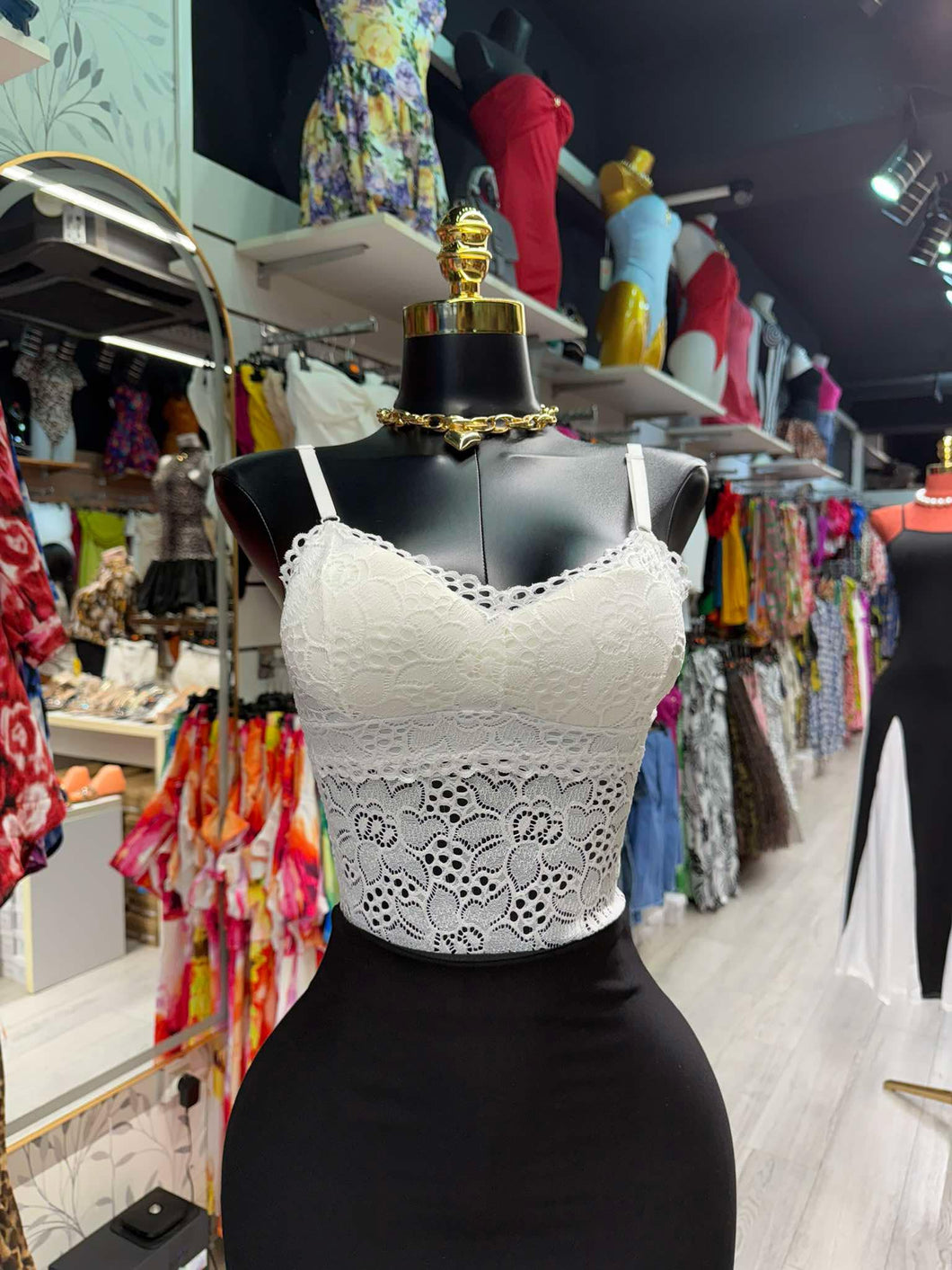 Haut dentelle