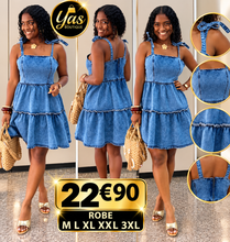 Charger l'image dans la galerie, Robe en jeans
