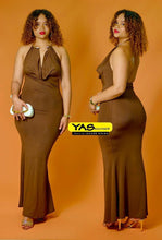 Charger l&#39;image dans la galerie, Robe ras du cou longue
