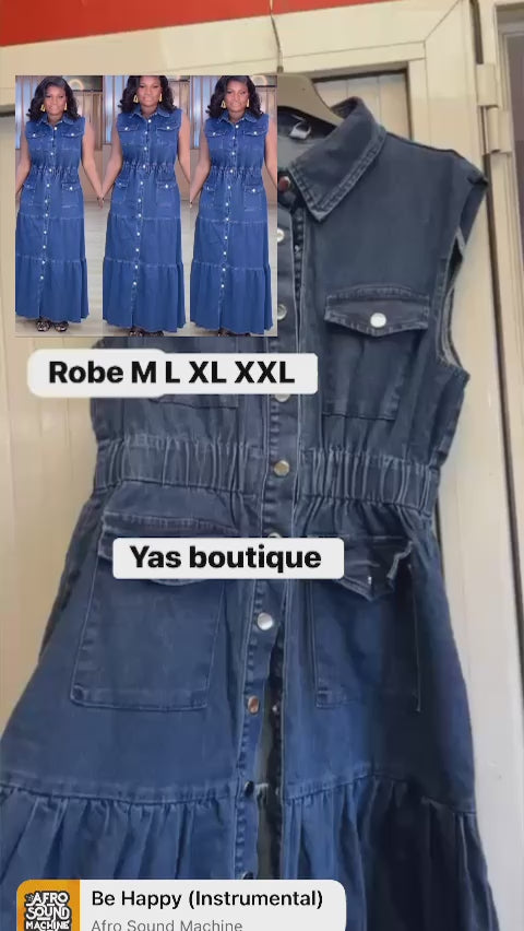 Robe jeans Fabiola
